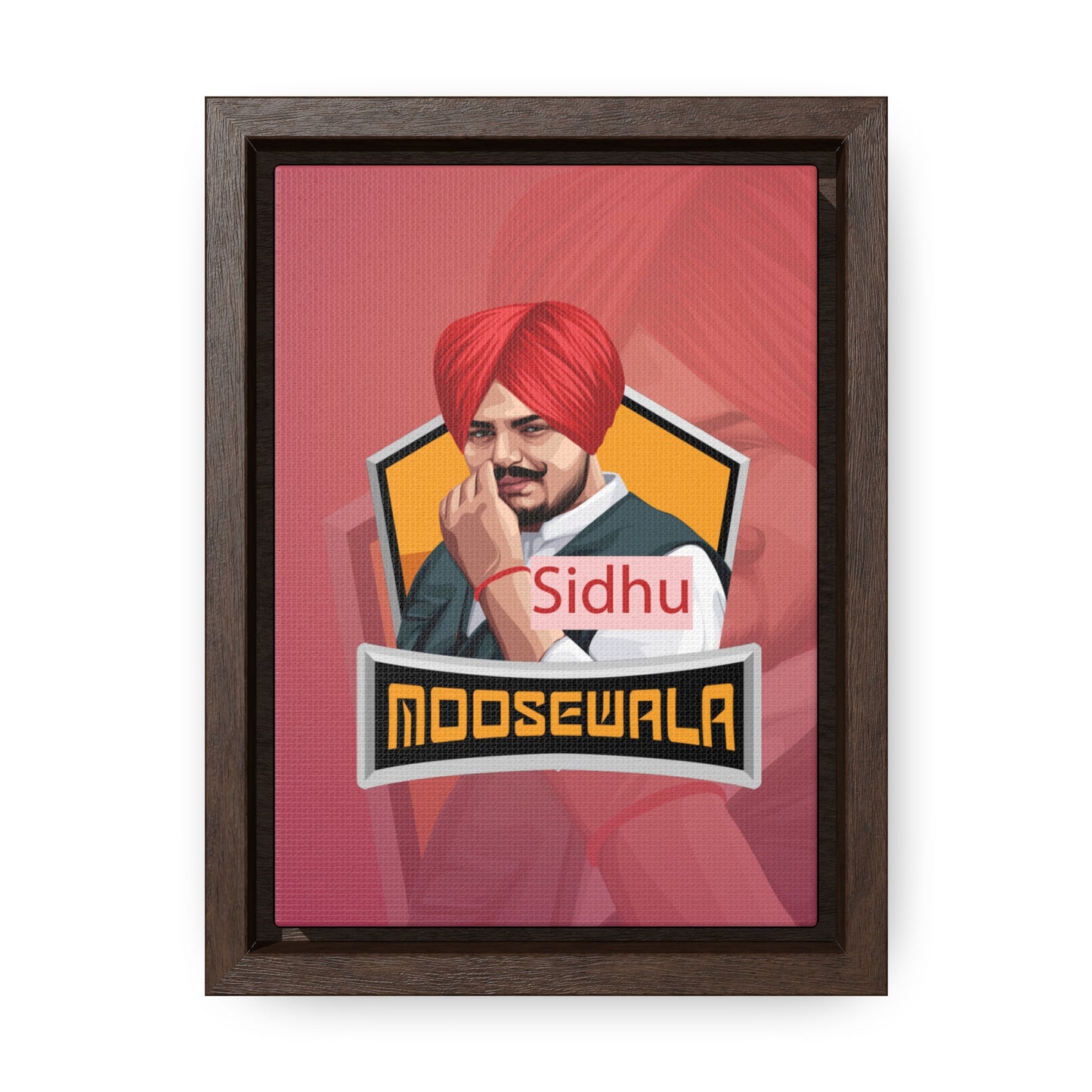 Sidhu Moosewala Wall Art By Signology (Premium Quality)