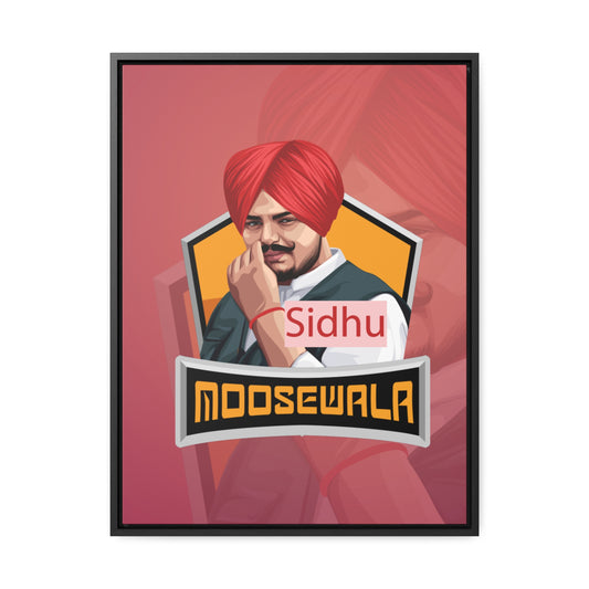 Sidhu Moosewala Wall Art By Signology (Premium Quality)