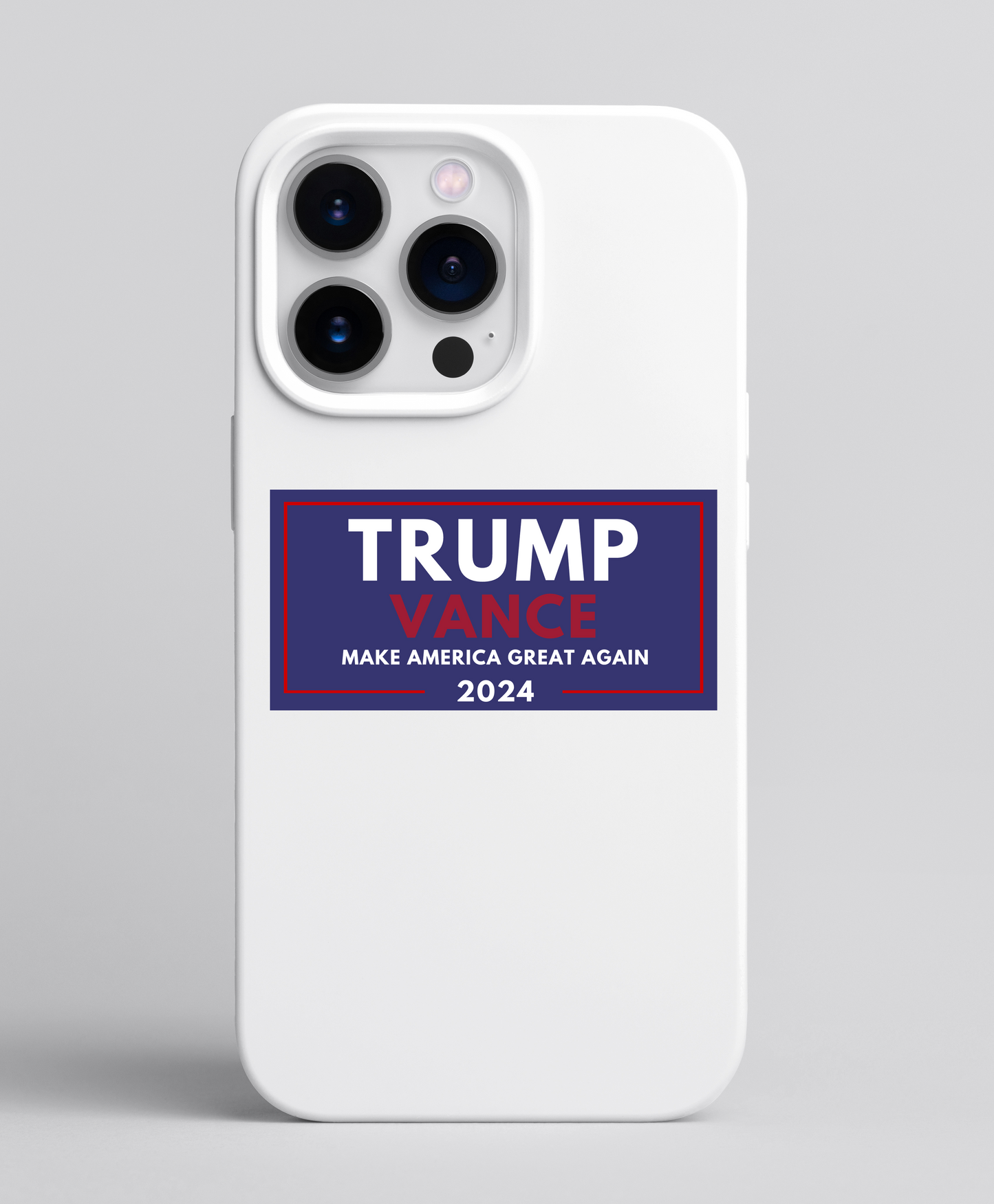 President Trump/Vance 2024 Election Sticker - Make America Great Again (Blue)