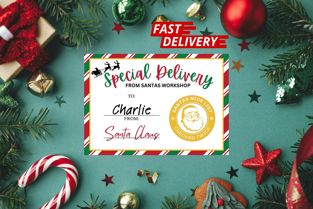 Personalized From Santa Gift Labels, Christmas Stickers – photo 3