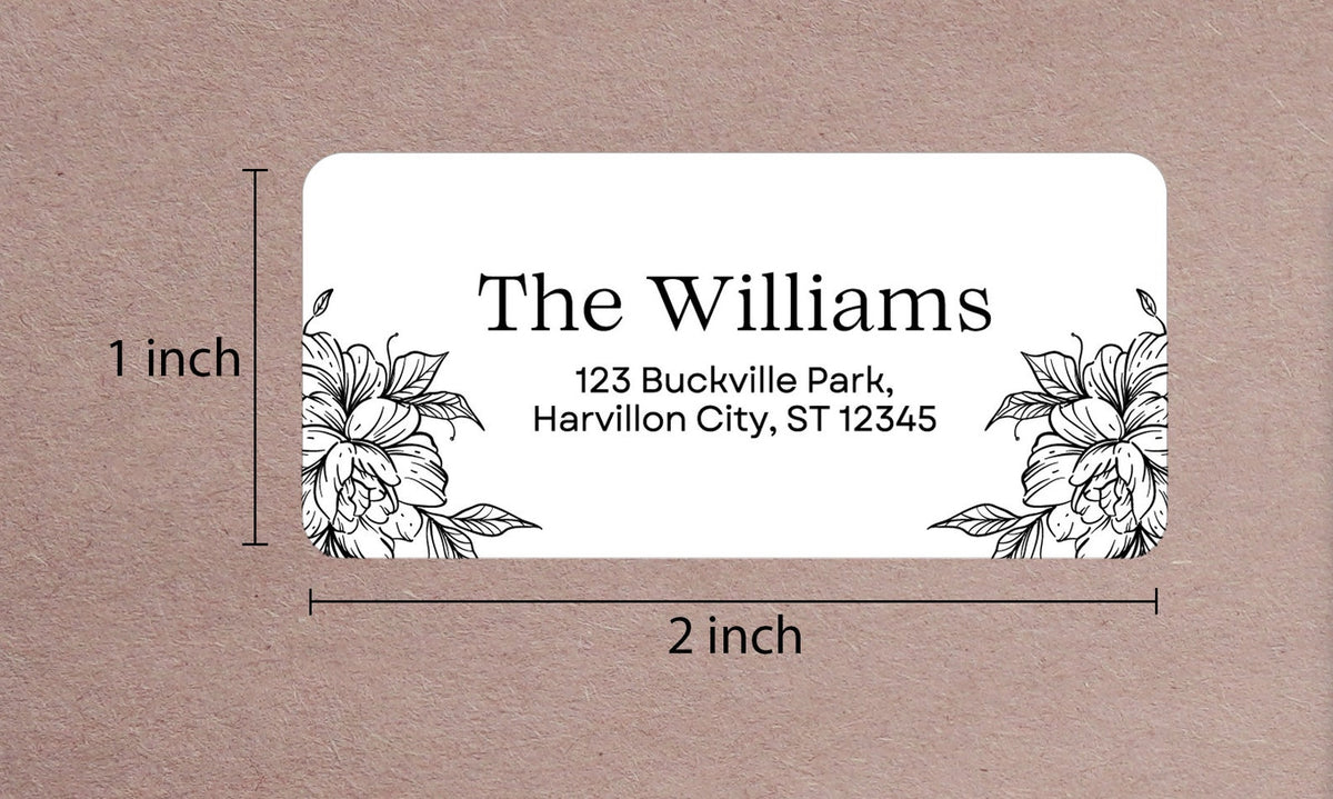 Personalized Return Address Labels – Elegant, High-Quality & Custom Made – photo 4