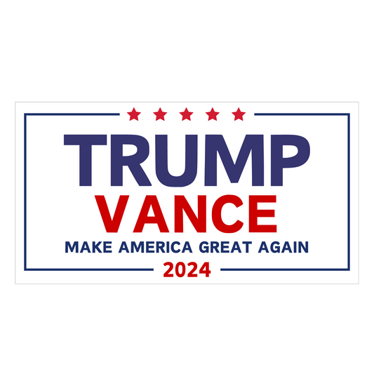 President Trump/Vance 2024 Election Sticker - Make America Great Again