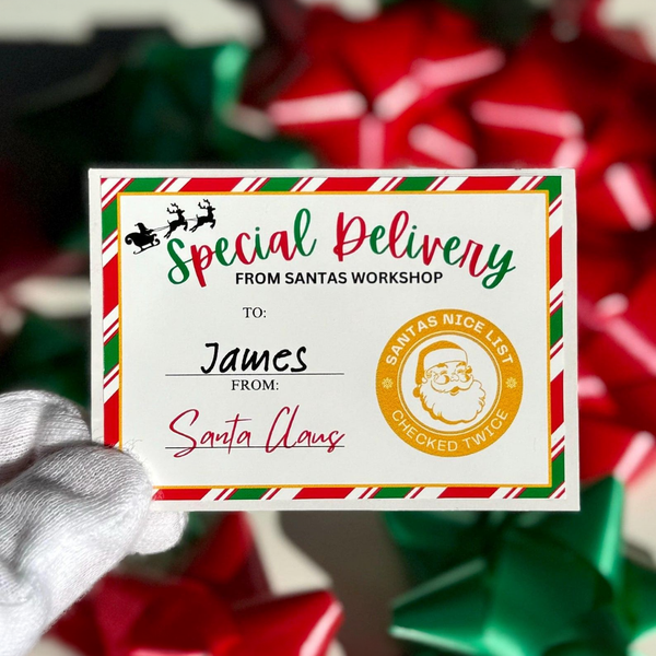 From Santa Gift Labels