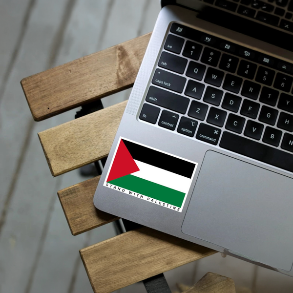 Stand With Palestine Flag Sticker